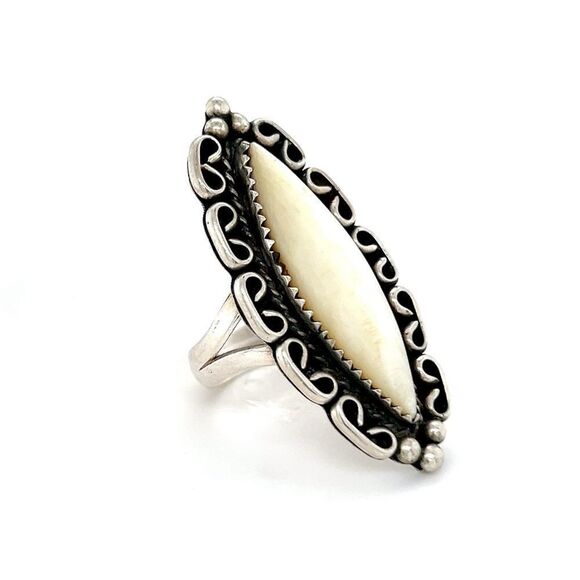 Sterling Silver Signed TT Ring - Picture 4 of 7